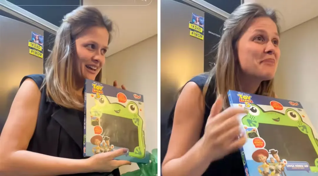 Funcionária gasta R$ 100 em presente de aniversário para filho do chefe e descobre coincidência inusitada