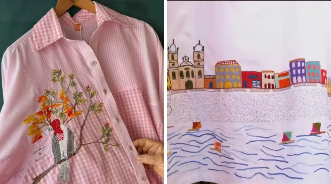 Bordadeiras de Alagoas transformam paisagens de Penedo em arte e faturam meio milhão