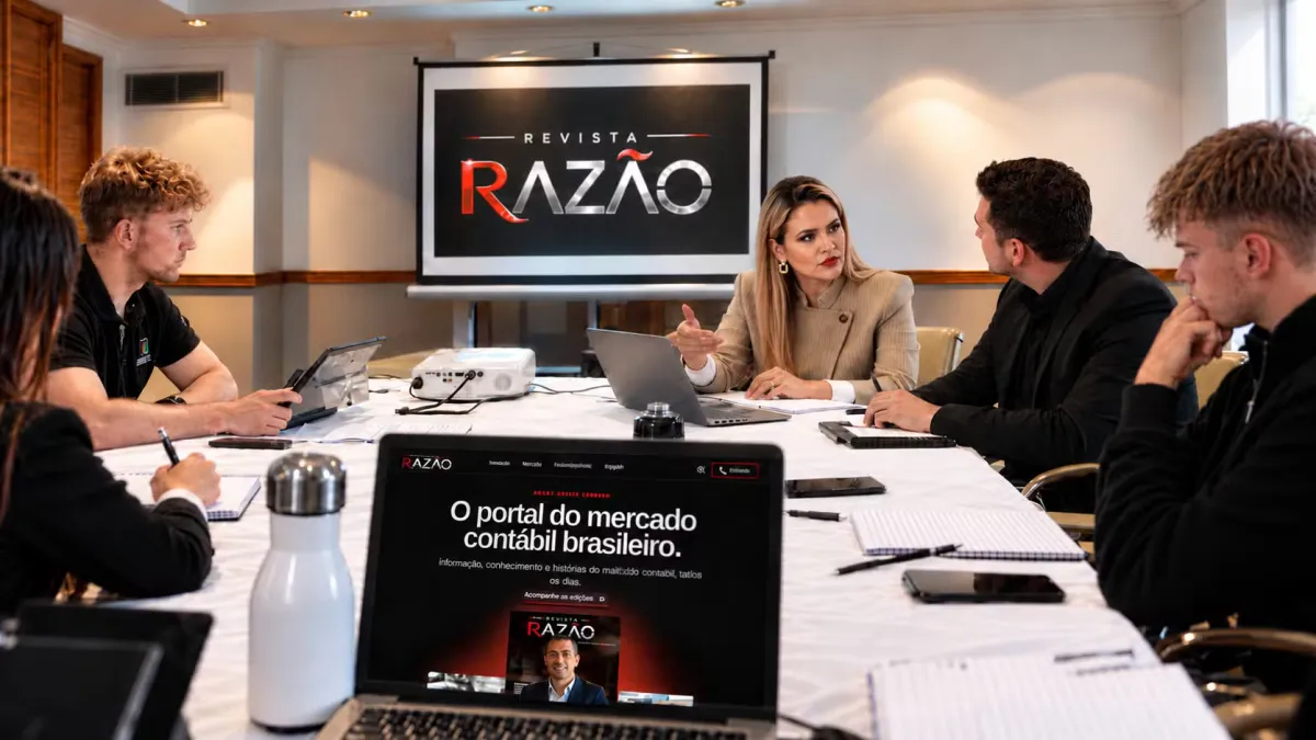 Como a Revista Razão redefine o jornalismo e a gestão com foco na contabilidade moderna
