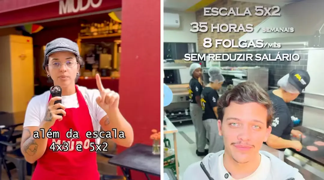 Nova realidade trabalhista: Empresas adotam jornadas reduzidas e repercutem o fim da escala 6x1 nas redes sociais