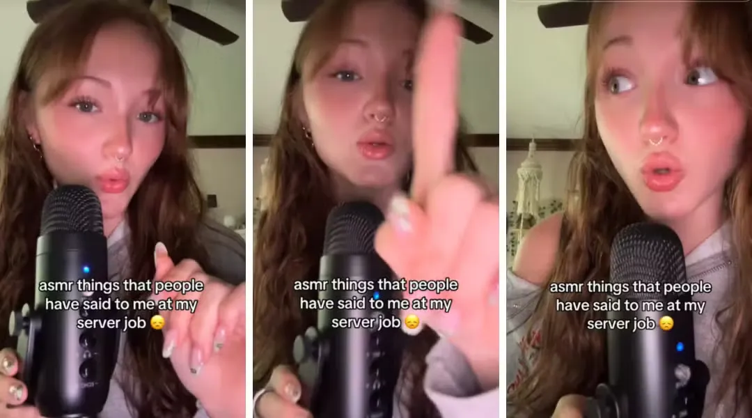 Ex-garçonete expõe em vídeo viral pedidos bizarros e comentários inadequados de clientes